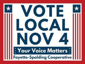 (Preorder) VOTE REMINDER YARD SIGN